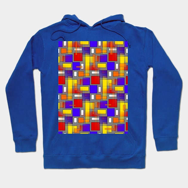 COLOR Mix Abstract Art Hoodie by SartorisArt1